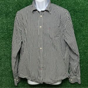 Tommy Hilfiger blue and White Casual Button Down Shirt